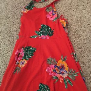 dress/ bathing suit coverup floral